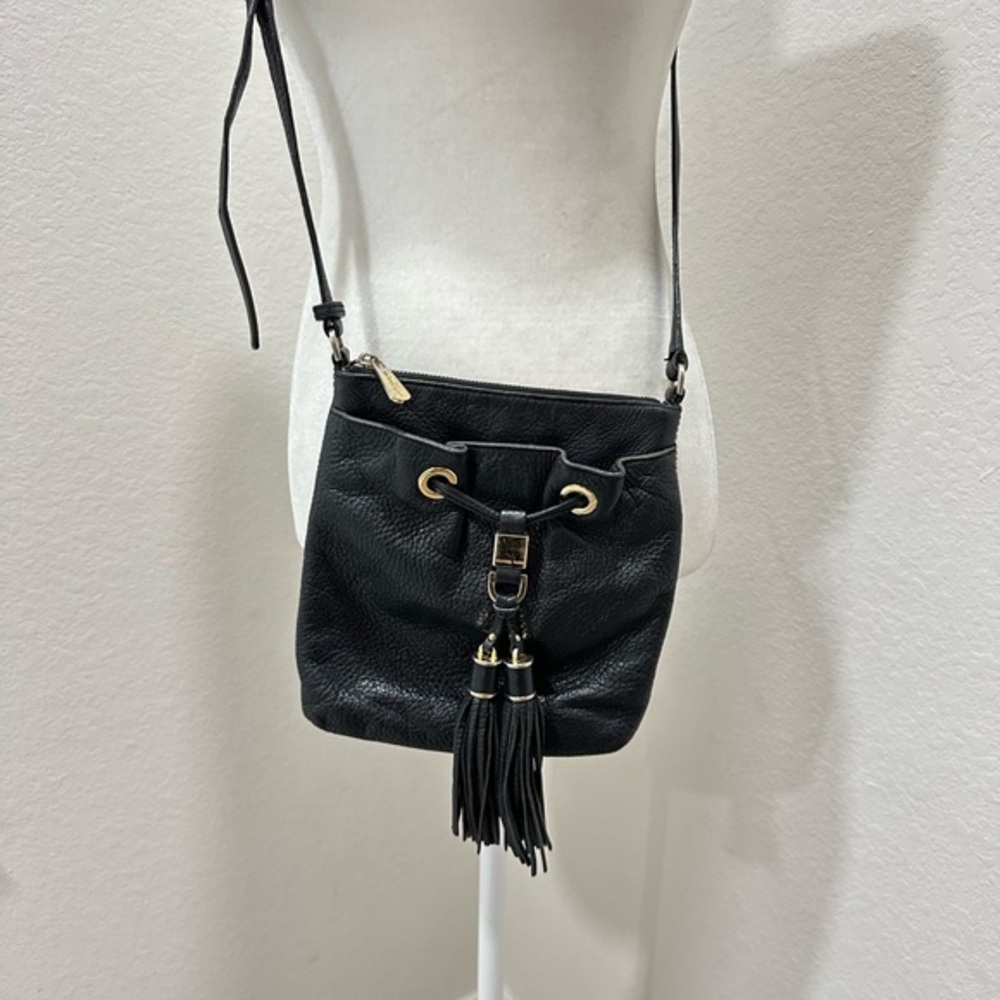 MICHAEL Michael Kors Leather Crossbody Purse Camden Fringe
